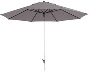 Madison stokparasol timor luxe Taupe 400 cm.