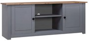 vidaXL Tv-kast Panama Range 120x40x50 cm massief grenenhout grijs