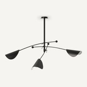 Hanglamp met 3 richtbare armen, Funambule