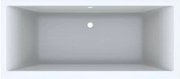 Geberit Renova inbouwbad met ligzijde links en rechts 180x80x42cm wit acryl