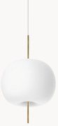 Hanglamp Kushi, mondgeblazen