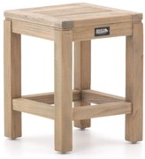 Bijzettafel tuin ROUGH | Vierkant | Tuintafel Teakhout | 35x35cm | Kees Smit Tuinmeubelen