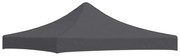 vidaXL Partytentdak 3x3 m antracietkleurig