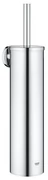 GROHE Essentials Toiletborstelhouder - wandmontage - rond - gesloten - chroom 40696000