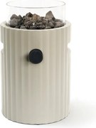 Happy Cocooning Lumi Rib Tafelbrander - 21,5x21,5 cm - Oyster Beige - Gaspatroon