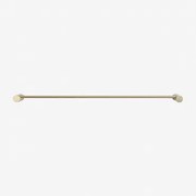 Wandhanddoekrek Met Bar Voor Badkamer In Rvs (↔︎60 Cm) Devon Goud - Sklum