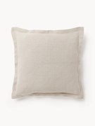 Linnen kussenhoes Taryn met bies
