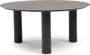 Dining Tuintafel rond 158 cm Grijs Trino