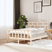 vidaXL Bedframe massief grenenhout 120x200 cm