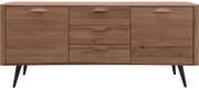 Goossens Dressoir Bjarte, 2 deuren 3 laden