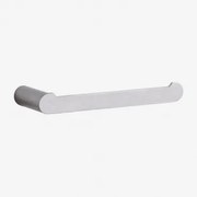 Wandhanddoekrek Met Stang ↔︎20cm Voor Badkamer In Rvs Alameda Geborsteld Grijs - Sklum