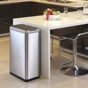 EKO Vuilnisbak met sensor Phantom 2x20 L matzilverkleurig