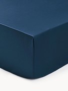 Katoensatijnen hoeslaken Premium