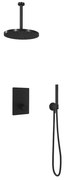 Hotbath Cobber IBS23CR inbouwdouche met 30cm plafondbuis en 30cm hoofddouche chroom