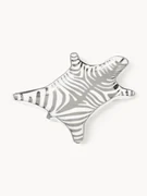 Designer sierschaal Zebra gemaakt van porselein