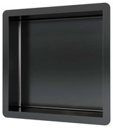 Brauer Gunmetal Edition inbouwnis 30x30cm gunmetal geborsteld PVD