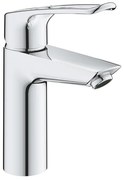 GROHE Eurosmart waterbesparende opbouw wastafelmengkraan M-size met metalen open hendel chroom 23981003