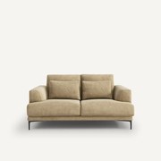 2-zits bank in stonewashed fluweel, Marsile
