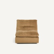 Modulaire fauteuil in linnen fluweel, GIULIANO