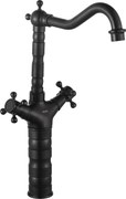 Keukenkraan Wastafelkraan Rea Rustico Old Black