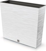 Prosperplast Furu Case Tower Plantenbak - Wit - 77 cm lang / 68,6 cm hoog