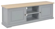 vidaXL Tv-meubel 120x30x40 cm hout grijs