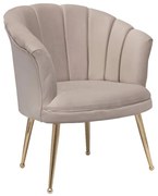 Velvet Fauteuil - Crème