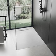 Douchebak Rea Bazalt White 90x90