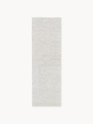 Handgeweven outdoor loper Rika met vintage ruitjesmotief