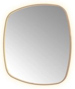 Hotbath &More Contour spiegel deens ovaal 120x120cm geborsteld koper PVD