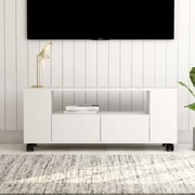 vidaXL Tv-meubel 120x35x43 cm bewerkt hout wit