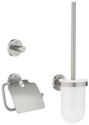 GROHE Essentials Toilet accessoireset 3 delig supersteel 40407DC1