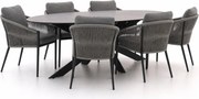Diningset Bellagio | 6 personen | Tuinset sintered stone | 7-delig | Kees Smit Tuinmeubelen