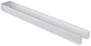 Haceka Aline Handdoekhouder - 46cm - dubbel - draaibaar - geborsteld aluminium 1208595