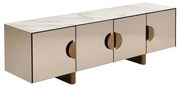 Kare Design Lunar Design Tv-meubel Spiegel En Marmer - 180x45x55cm.