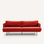 Bank in fluweel, Antoine design E. Gallina