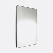 Rechthoekige metalen spiegel, breedte 80 x hoogte 120 cm, IODUS