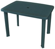 vidaXL Tuintafel 101x68x72 cm kunststof groen