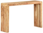 vidaXL Wandtafel 120x30x76 cm massief acaciahout