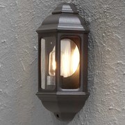 KONSTSMIDE Wandlamp Cagliari glas matzwart