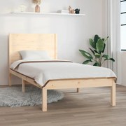 vidaXL Bedframe massief hout 75x190 cm 2FT6 Small Single