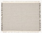 Katoenen placemats Elouise met franjes, 2 stuks