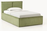 Corduroy eenpersoonsbed Dream met opbergruimte