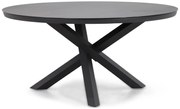 Dining Tuintafel rond 150 cm Grijs Livorno
