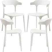 Set 4 Teul Stoelen