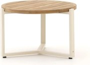 + 10% kassakorting | Loungetafel Apple Bee | Rond | Tuintafel Teakhout | Ø60cm | Kees Smit Tuinmeubelen