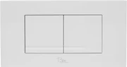 Ben Compact Flush Lomex bedieningspaneel glans wit voor Ben BCF en BCF112
