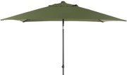 4 Seasons Outdoor Oasis Parasol met groen doek 200 x 250 cm  Parasol     weerbestendig
