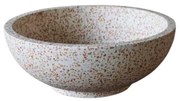 Differnz Lauren waskom 40cm terrazzo bruin/beige