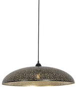 Oosterse hanglamp zwart met goud 60 cm - JapkeOosters E27 rond Binnenverlichting Lamp